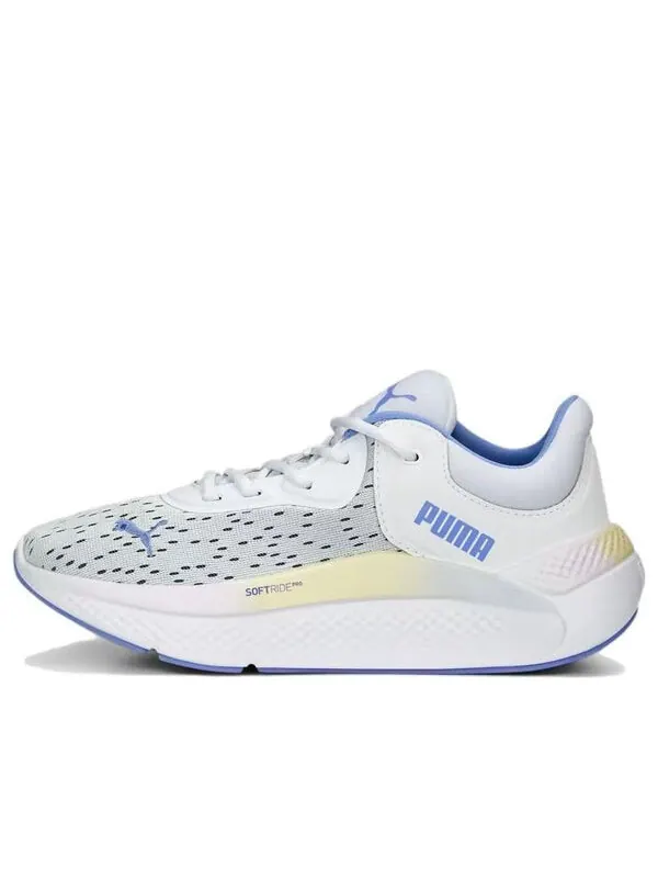 Кроссовки softride pro nova 'shine - white' Puma — изображение 1 из 4, белый/фиолетовый