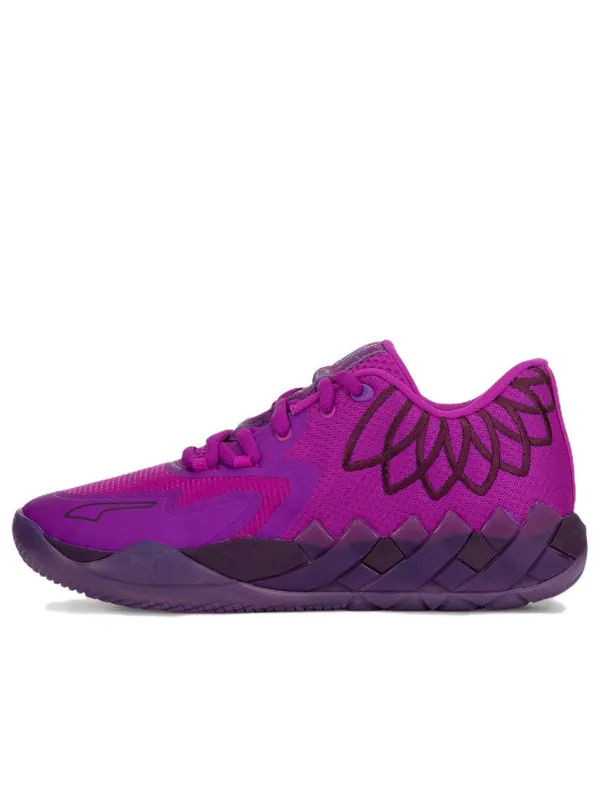 Кроссовки mb.01 low lamelo ball 'disco' Puma — изображение 1 из 4, красный