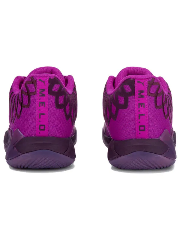 Кроссовки mb.01 low lamelo ball 'disco' Puma — изображение 4 из 4, красный