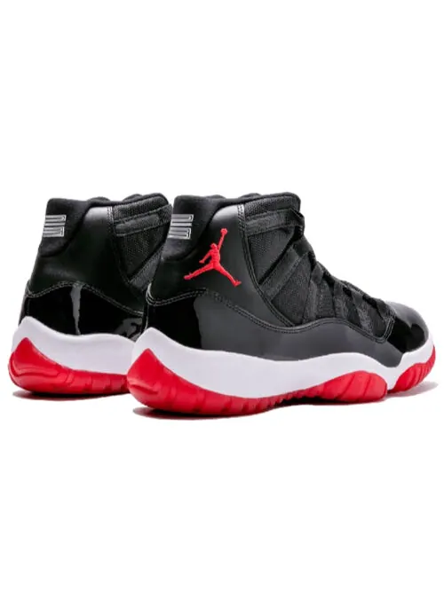 Кроссовки 11 ретро Air Jordan — изображение 4 из 4, черный/красный-белый