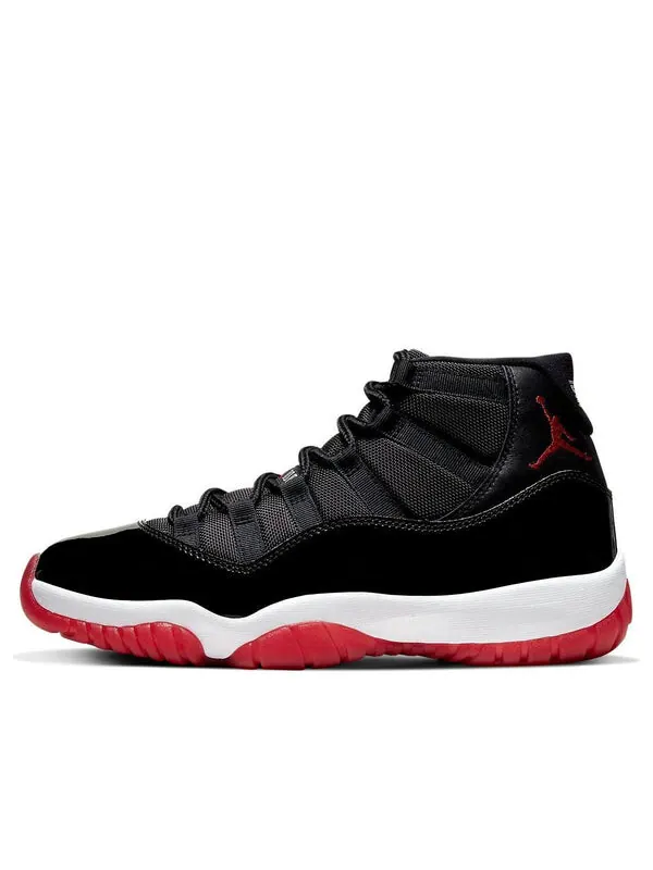 Кроссовки 11 retro 'bred' 2019 Air Jordan — изображение 1 из 4, черный/красный-белый