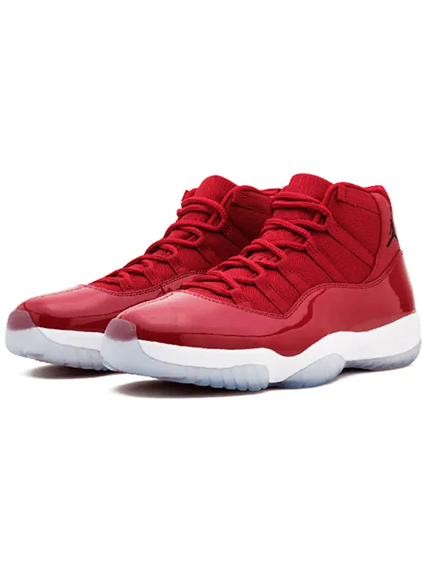 Кроссовки 11 retro 'win like '96' Air Jordan — изображение 3 из 4, красный/черный-белый