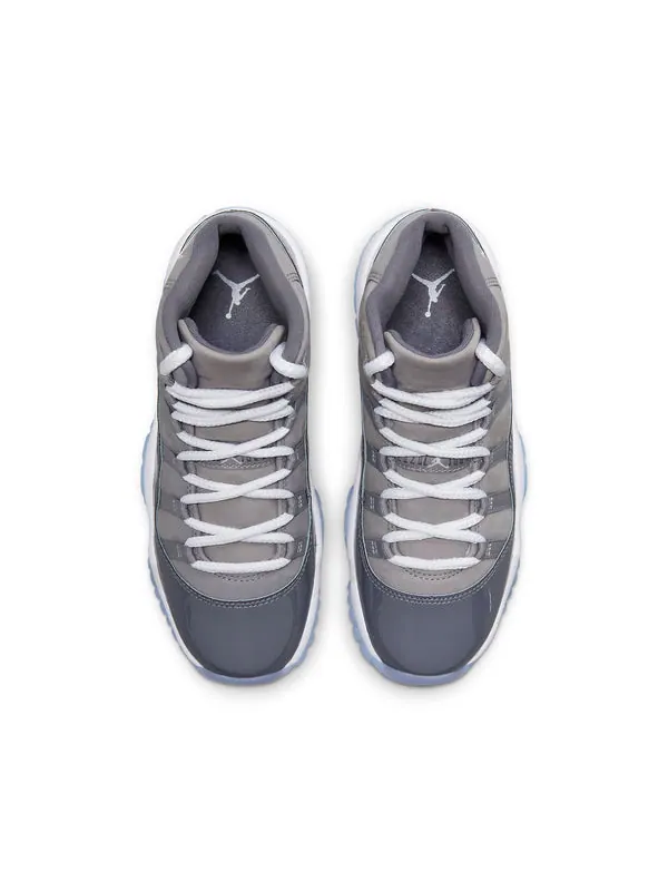 Кроссовки 11 retro 'cool grey' 2021 Air Jordan — изображение 4 из 4, серый