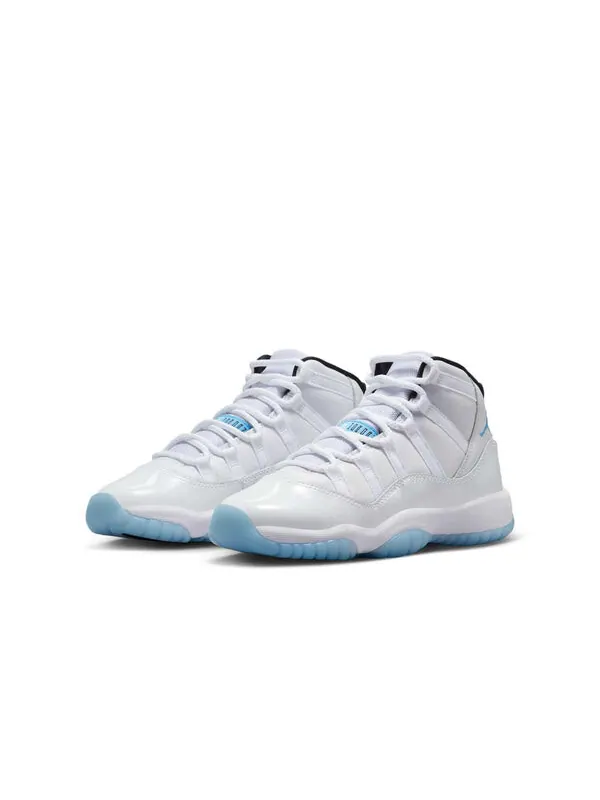 Кроссовки 11 'legend blue' 2024 Air Jordan — изображение 3 из 4, белый/синий/черный