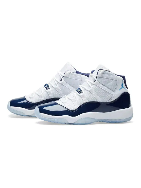Кроссовки 11 retro 'win like '82' Air Jordan — изображение 2 из 4, белый-темно-синий-синий