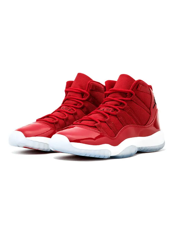 Кроссовки 11 retro 'win like '96' Air Jordan — изображение 3 из 4, красный/черный-белый