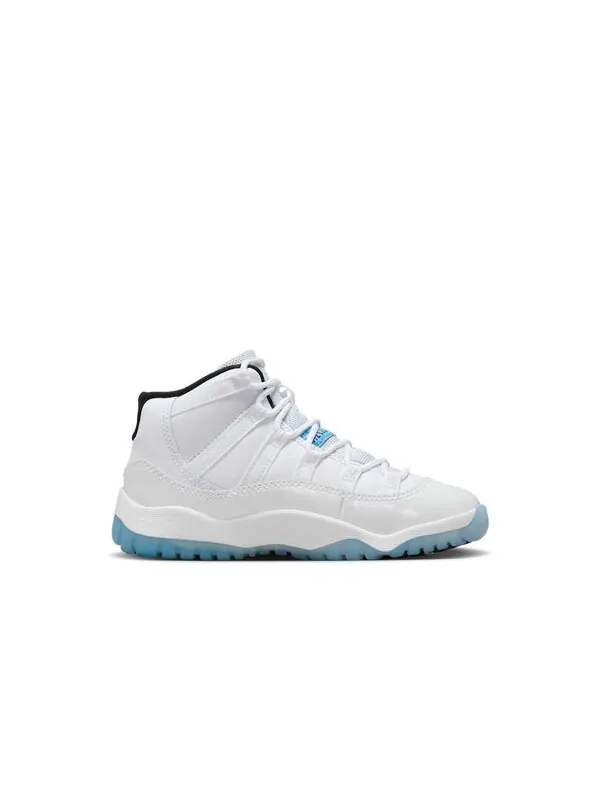 Кроссовки 11 'legend blue' 2024 Air Jordan — изображение 2 из 4, белый/синий/черный