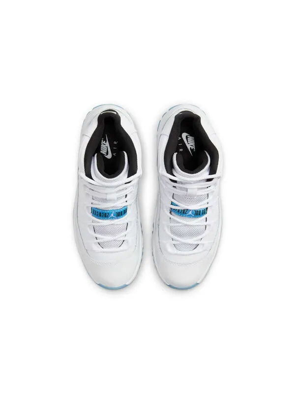 Кроссовки 11 'legend blue' 2024 Air Jordan — изображение 4 из 4, белый/синий/черный
