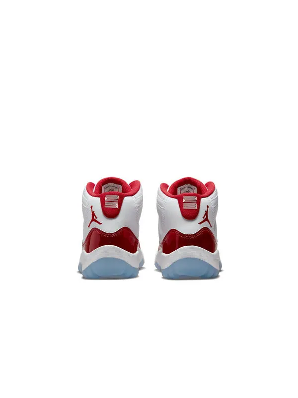 Кроссовки 11 ретро Air Jordan — изображение 3 из 4, белый/красный-черный