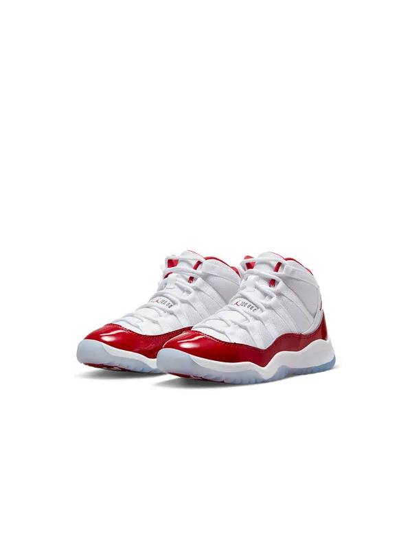 Кроссовки 11 ретро Air Jordan — изображение 4 из 4, белый/красный-черный