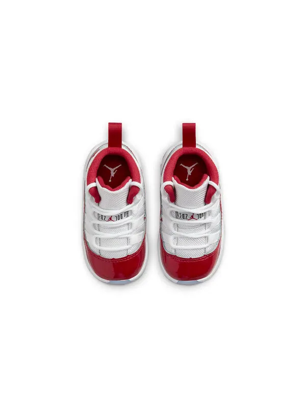 Кроссовки 11 ретро Air Jordan — изображение 2 из 4, белый/красный-черный