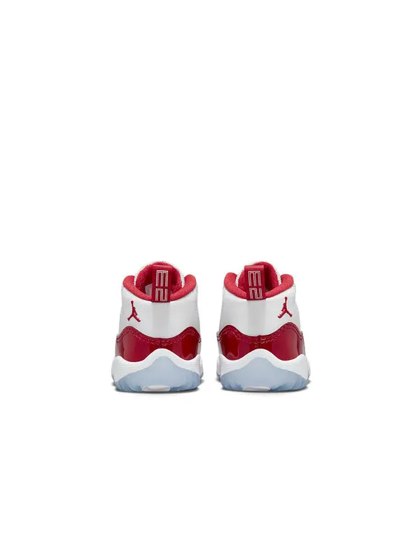 Кроссовки 11 ретро Air Jordan — изображение 3 из 4, белый/красный-черный