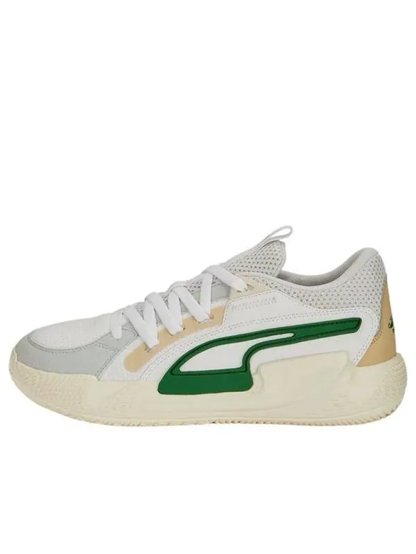Кроссовки court rider chaos 'slash - celtics' Puma — изображение 1 из 4, белый/зеленый