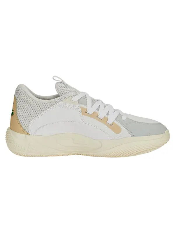 Кроссовки court rider chaos 'slash - celtics' Puma — изображение 2 из 4, белый/зеленый