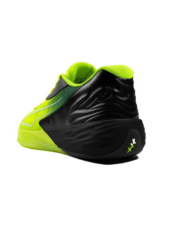 Кроссовки stewie 1 'quiet fire' Puma — изображение 4 из 4, зеленый/черный