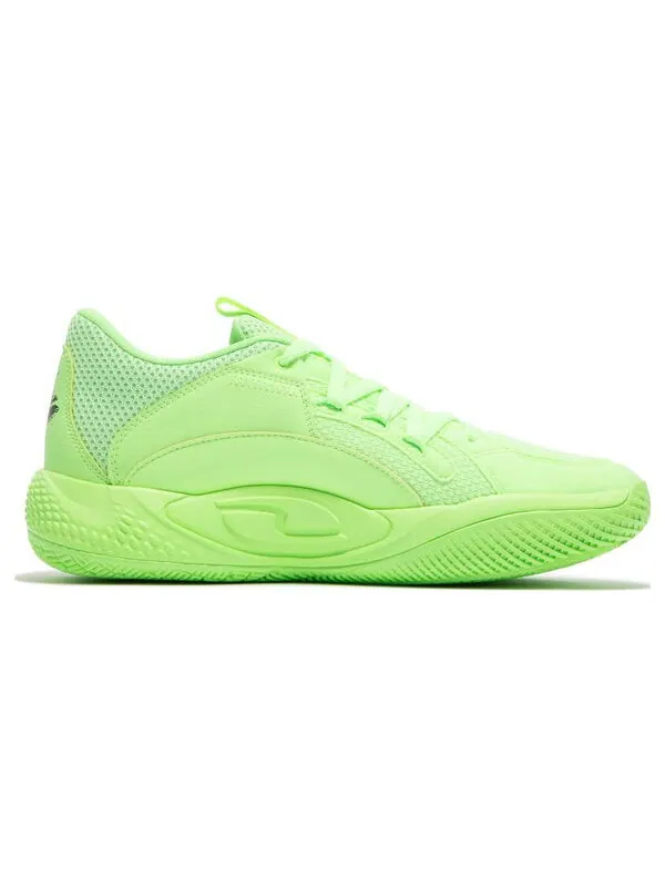 Кроссовки court rider chaos 'fizzy lime' Puma — изображение 2 из 4, зеленый/черный