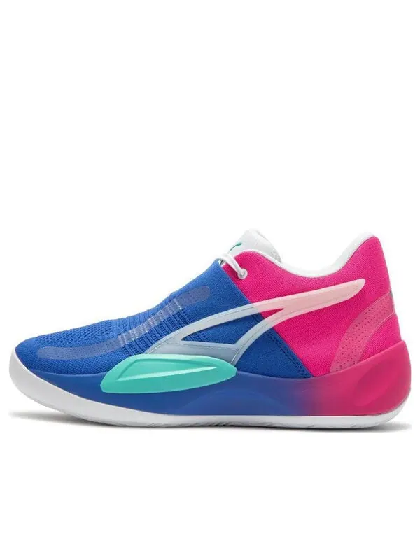 Кроссовки rise nitro 'fadeaway' Puma — изображение 1 из 4, синий/розовый