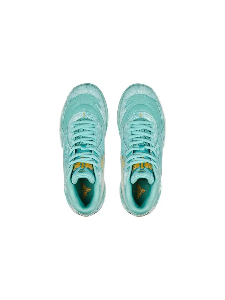 Кроссовки PUMA MB.02 LaMelo Ball 'Jade' — изображение 3 из 5, зеленый