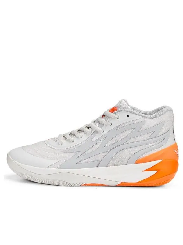 Кроссовки mb.02 lamelo ball 'gorange' Puma — изображение 1 из 4, серый/оранжевый
