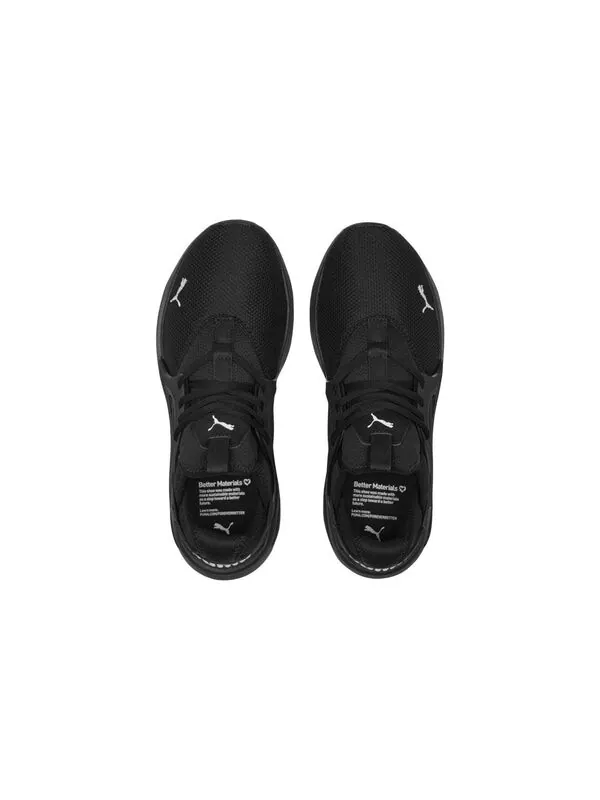 Кроссовки softride enzo evo 'better rmx - black' Puma — изображение 3 из 4, черный/белый