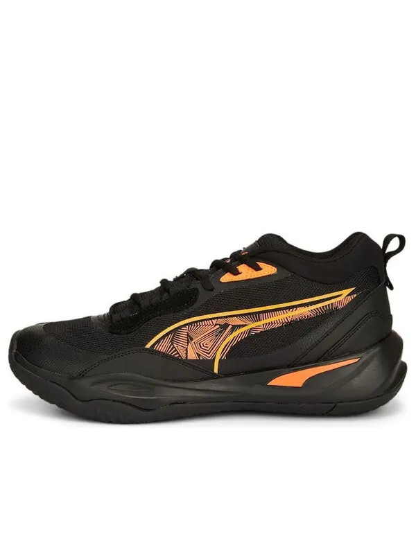 Кроссовки playmaker pro 'laser - black ultra orange' Puma — изображение 1 из 4, черный/оранжевый