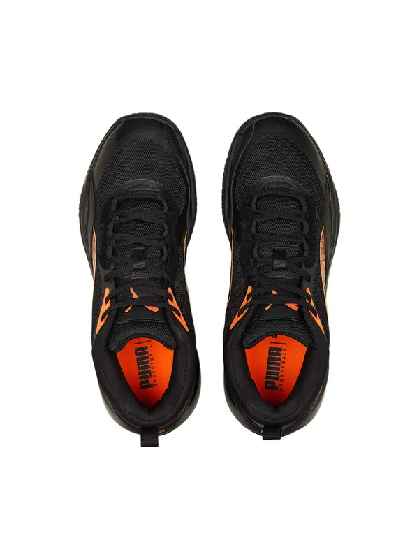 Кроссовки playmaker pro 'laser - black ultra orange' Puma — изображение 4 из 4, черный/оранжевый