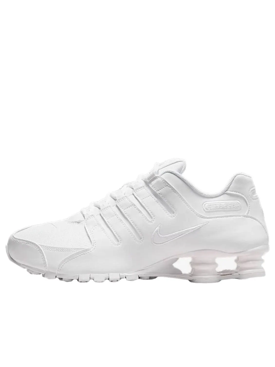 Кроссовки Nike Shox NZ 'Triple White' — изображение 1 из 5, белый
