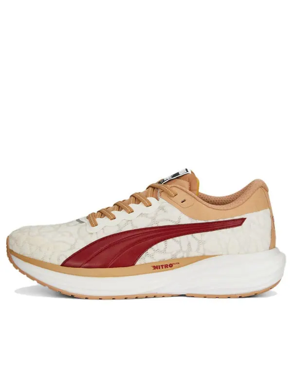Кроссовки deviate nitro 2 x ciele 'dusty tan' Puma — изображение 1 из 4, белый/бежевый/коричневый