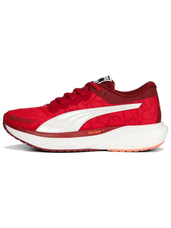 Кроссовки deviate nitro 2 x ciele athletics 'vibrant red' Puma — изображение 2 из 4, красный/белый