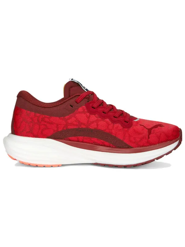 Кроссовки deviate nitro 2 x ciele athletics 'vibrant red' Puma — изображение 3 из 4, красный/белый