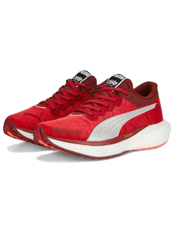 Кроссовки deviate nitro 2 x ciele athletics 'vibrant red' Puma — изображение 4 из 4, красный/белый