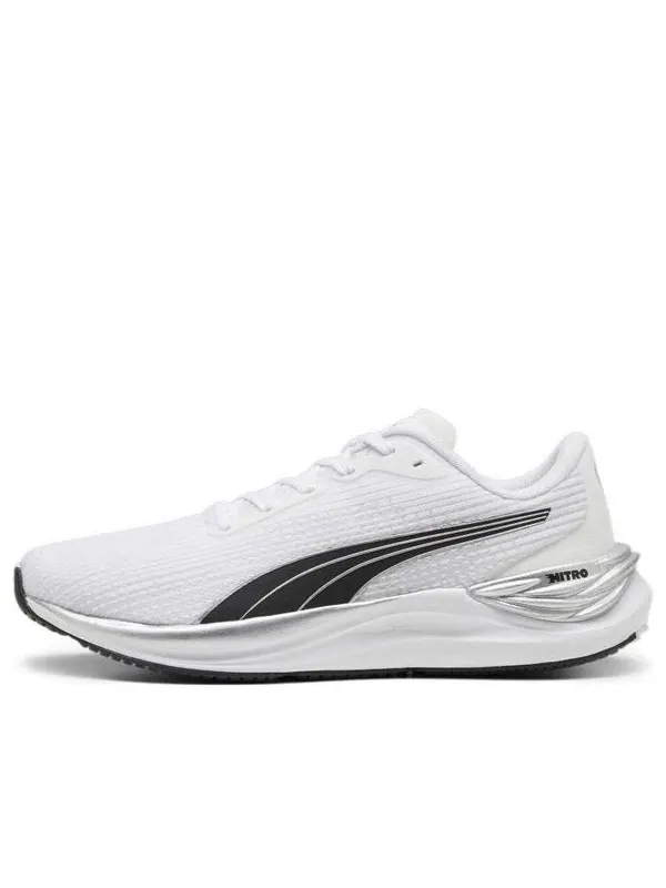 Кроссовки electrify nitro 3 'white black silver' Puma — изображение 1 из 4, белый/черный/серебристый