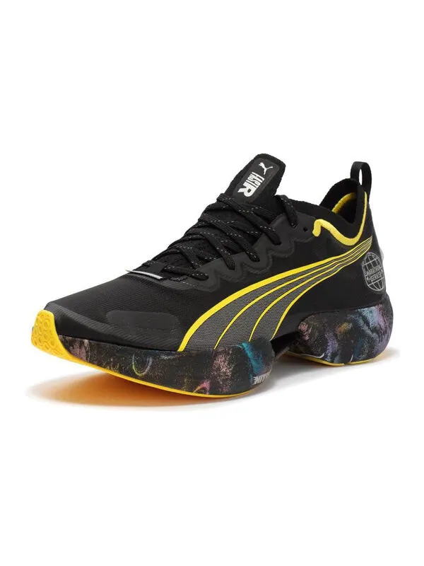 Кроссовки fast-r nitro elite 'marathon series' Puma — изображение 3 из 3, черный/желтый