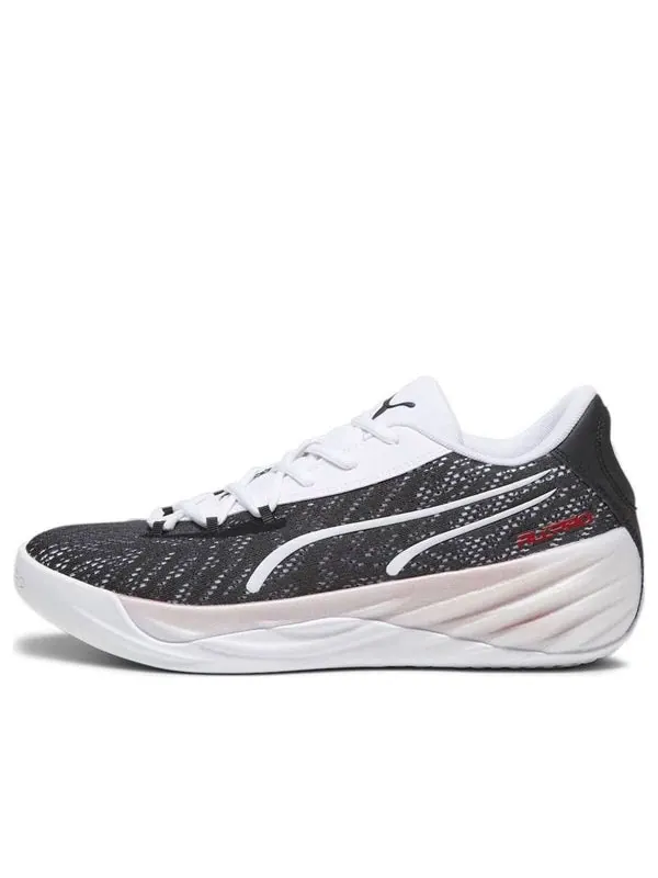 Кроссовки all-pro nitro 'black lime squeeze' Puma — изображение 1 из 4, черный/белый