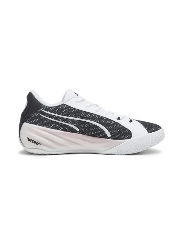 Кроссовки all-pro nitro 'black lime squeeze' Puma — изображение 2 из 4, черный/белый