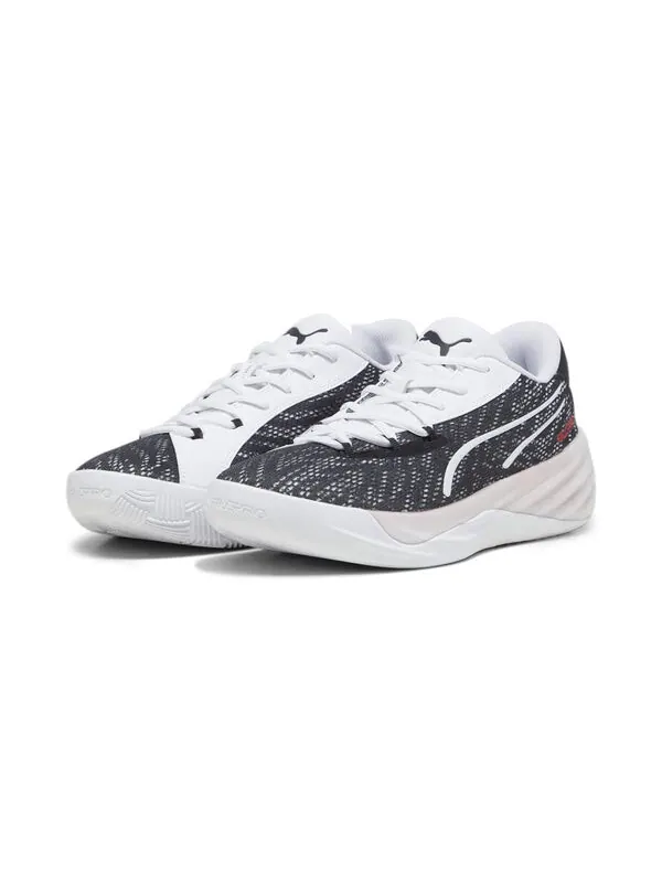 Кроссовки all-pro nitro 'black lime squeeze' Puma — изображение 3 из 4, черный/белый