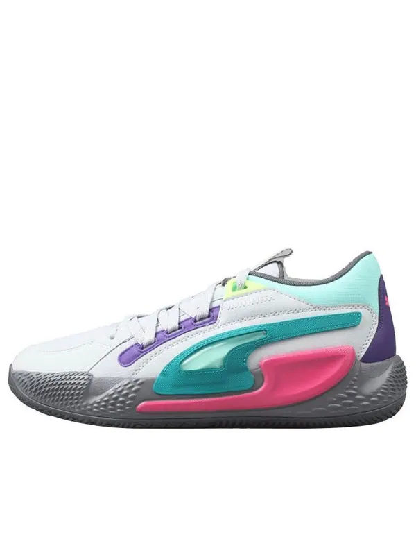 Кроссовки court rider chaos daytona basketball shoes 'white-cool light gray' Puma — изображение 1 из 4, белый-светлый серый