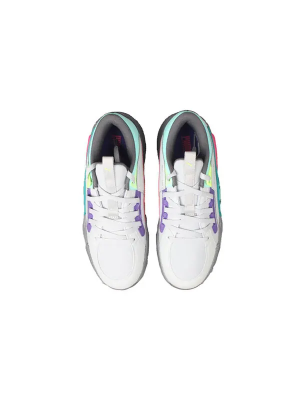 Кроссовки court rider chaos daytona basketball shoes 'white-cool light gray' Puma — изображение 4 из 4, белый-светлый серый