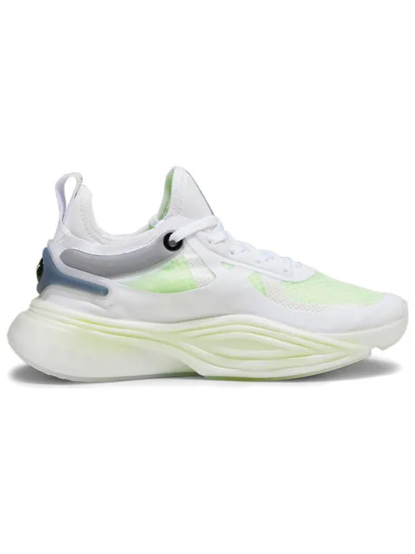 Кроссовки pwr xx nitro squared 'white speed green' Puma — изображение 3 из 4, белый/зеленый