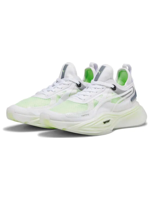 Кроссовки pwr xx nitro squared 'white speed green' Puma — изображение 4 из 4, белый/зеленый
