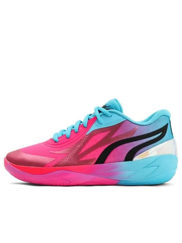 Кроссовки PUMA MB.02 LaMelo Ball 'Imbalance' — изображение 1 из 4, розовый/синий