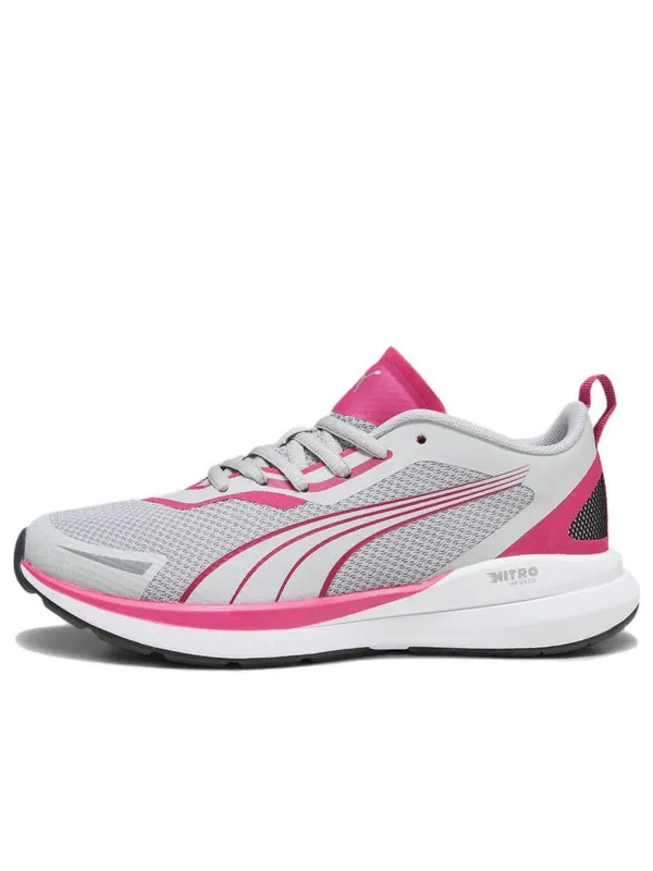 Кроссовки kruz nitro 'ash grey pinktastic' Puma — изображение 1 из 4, серый//серебристый