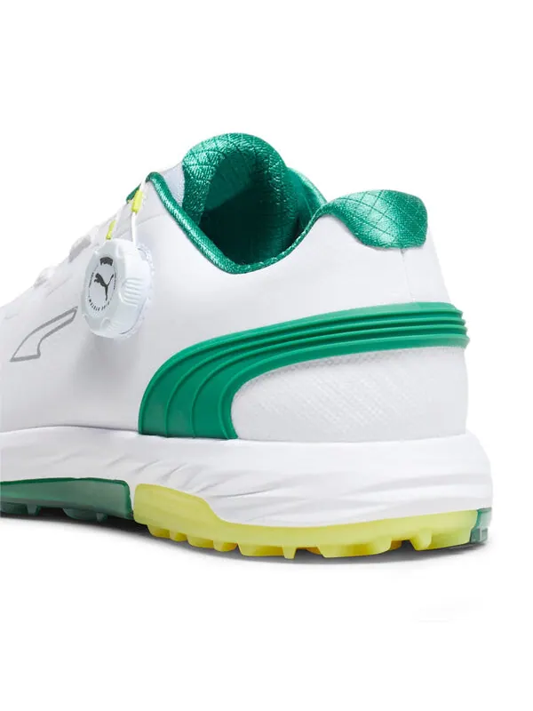 Кроссовки alphacat nitro disc golf ' white archive green yellow burst' Puma — изображение 4 из 4, белый/зеленый/желтый