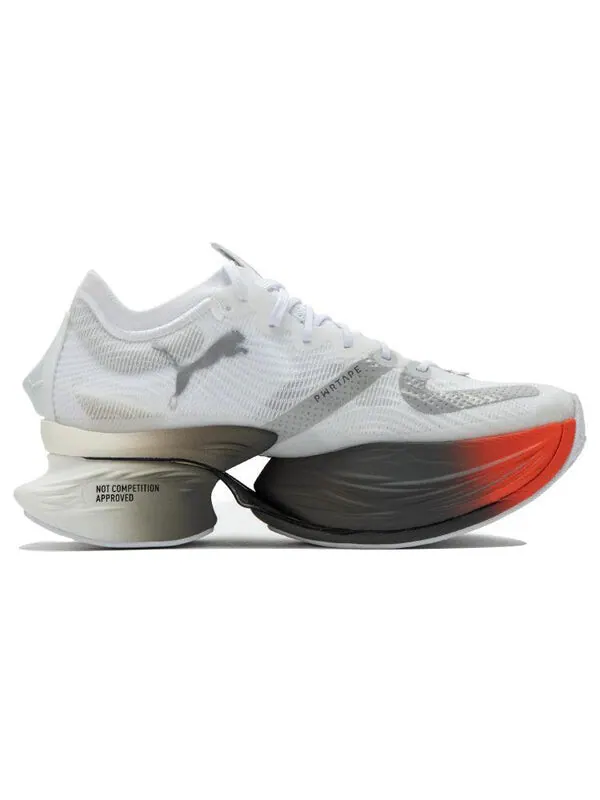 Кроссовки fastroid nitro 'white silver cherry tomato' Puma — изображение 3 из 4, белый/серебристый
