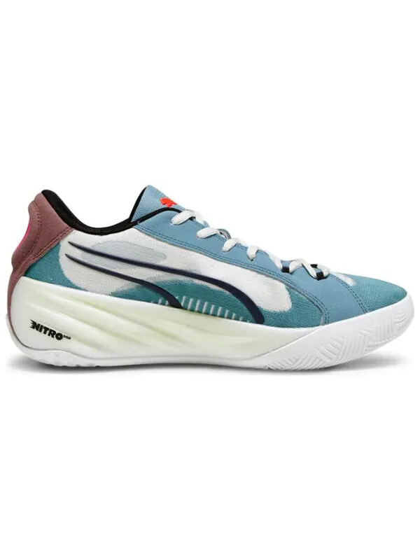 Кроссовки all-pro nitro 'bold blue dark clove' Puma — изображение 3 из 4, синий-темный-зеленый