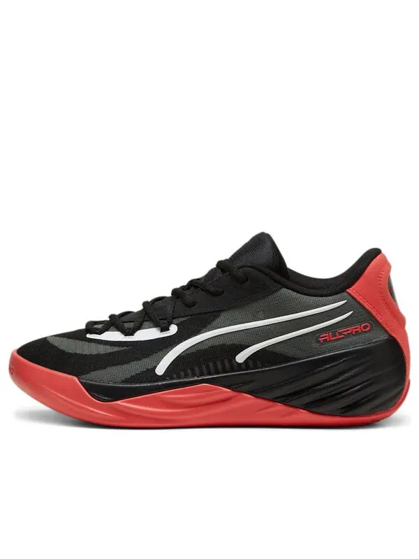 Кроссовки all-pro nitro 'black red' Puma — изображение 1 из 4, черный/красный