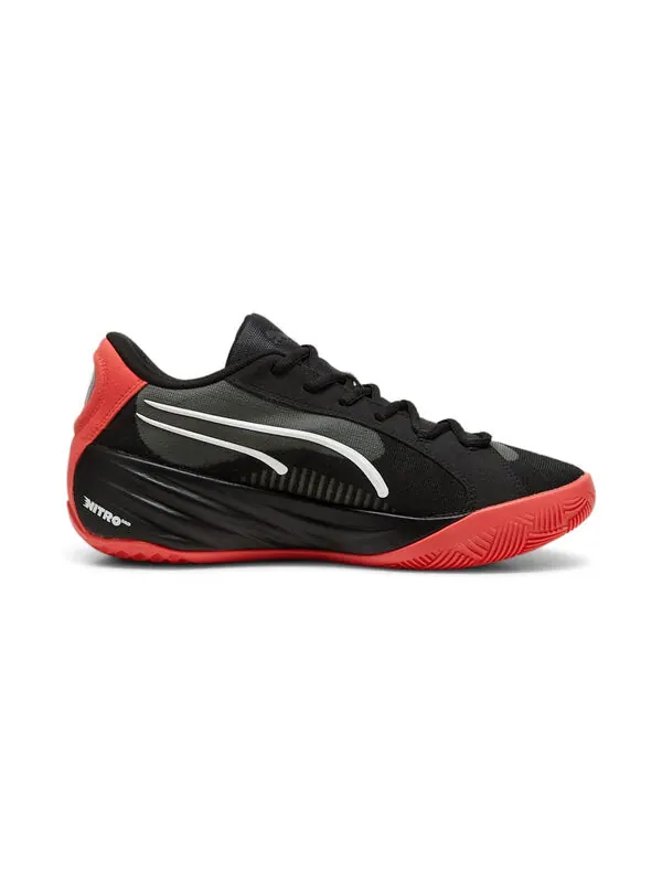 Кроссовки all-pro nitro 'black red' Puma — изображение 2 из 4, черный/красный