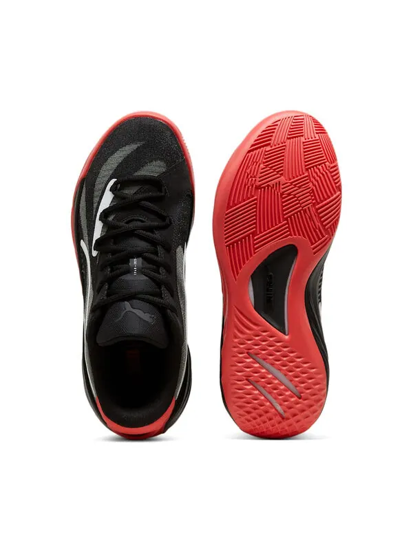 Кроссовки all-pro nitro 'black red' Puma — изображение 4 из 4, черный/красный