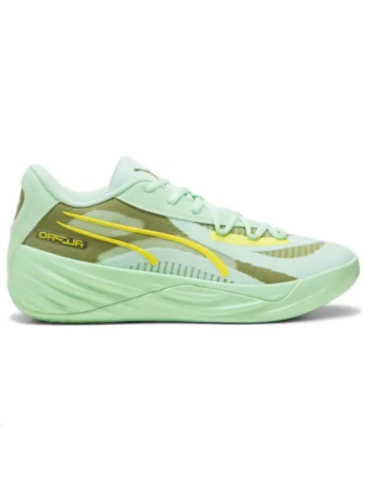 Кроссовки PUMA All-Pro Nitro 'Fresh Mint Olive Green' — изображение 2 из 5, зеленый