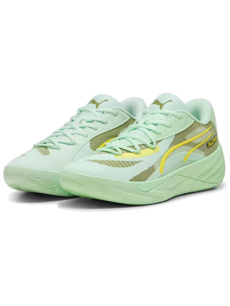 Кроссовки PUMA All-Pro Nitro 'Fresh Mint Olive Green' — изображение 3 из 5, зеленый